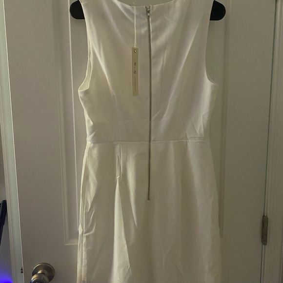 NWT Valencia sleeveless whit dress - Picture 5 of 5